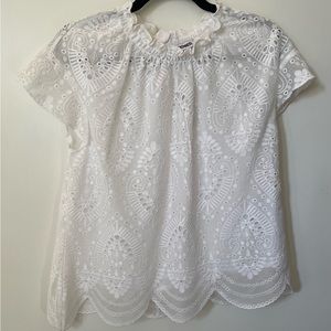 Express Lace Blouse Size M